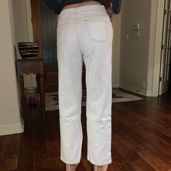 Princess Polly Lioness Lowrider Denim Jeans White - Picture 3 of 6